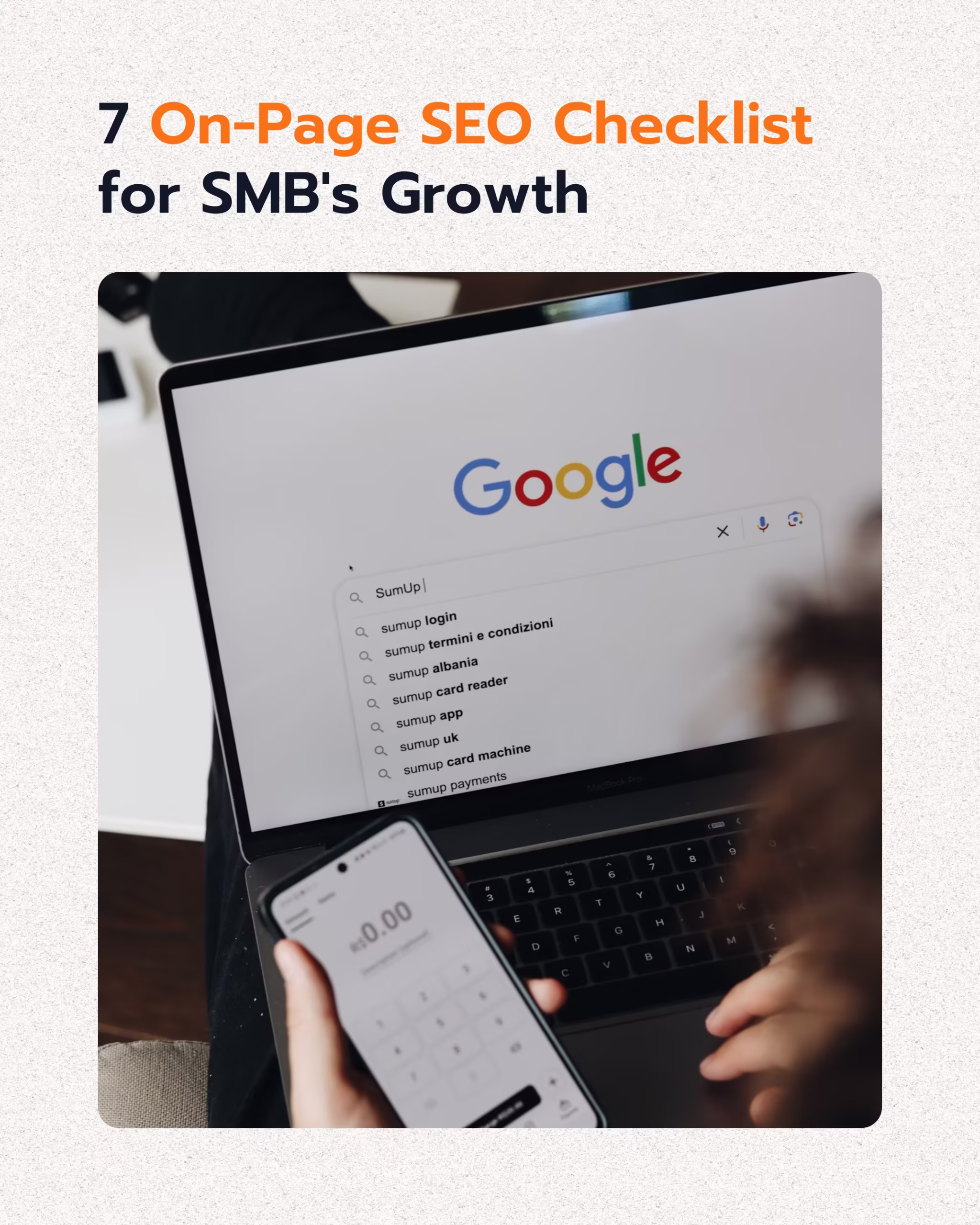 7 On-Page SEO Checklist for SMB's Growth