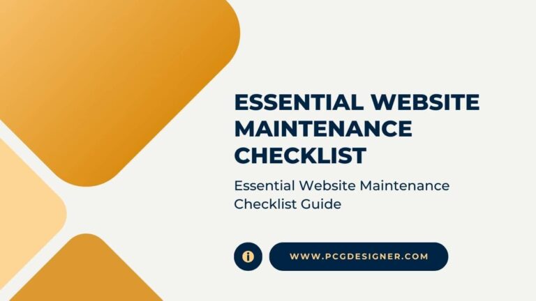 Essential Website Maintenance Checklist Guide