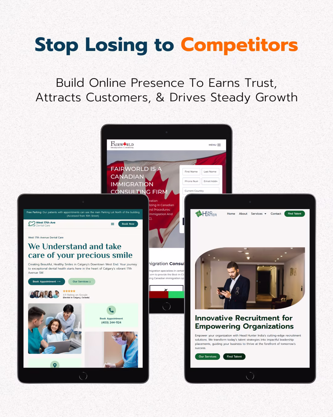 Stop Losing To Competitors